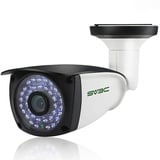 SV3C 5MP POE Überwachungskamera außen, Security IP Kamera Aussen mit 2-Wege Audio, Humanoid Erkennung,IP66 Wasserdicht Outdoor Camera unterstützen 128G SD Kartenaufzeichnung, Browser Sicht (kein WLAN)