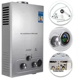 6L Gas LPG Warmwasserbereiter Gasdurchlauferhitzer Butane Warmwasserbereiter Propane Warmwasserbereiter,Wasserdurchfluss 6L/min,12KW Durchlauferhitzer,Instant Boiler,mit Sommer-Winter-Muster