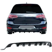 JOM Car Parts & Car Parts GmbH JOM 5G2805901 Heckdiffusor Heckansatz schwarz glänzend passend für Golf 7 Facelift, Bj.: 2017-2019 Sport Look