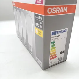 Osram LED 4er Set E27, 2700 K, 10 W, 4058075184992,