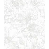 Art for the home Vliestapete Soft Blush Dahlia 53 cm x 10 m 1 St Grau/Pink 34193