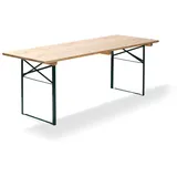 Essentials Klapptisch 220 x 70 x 78 cm grün