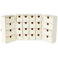 Artémio Artemio 14002225 Adventskalender zum Dekorieren Triptique Holz 55
