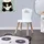 home&styling collection Kinderstuhl Wadiga 32 x 32 x 50 cm Holz weiß