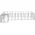 vidaXL Hundezwinger 3,3 m x 5,5 m x 1,1 m Stahl Schwarz
