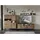 Livetastic TV-Element 156 x 62 x 48 cm Graphit/Eiche Metall