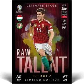 Topps Topps/Merlin UEFA Fußball-Europameisterschaft 2024 Trading Cards Booster Tin Sortiment (12)