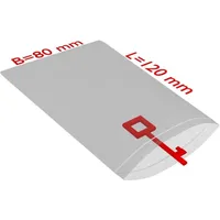 Trans PAK TransPak Druck-Verschlussbeutel 80x120mm, 50my,VE2000