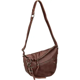 FredsBruder My Forever Friend Midi Schultertasche Leder Dark Chocolate
