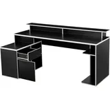 OTTO home Game Gamingtisch schwarz 180x102 cm
