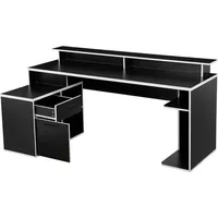 OTTO home Game Gamingtisch schwarz 180x102 cm