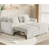 Yodolla - 3-in-1 Schlafsessel, Doppelbett mit Verstellbarer Rückenlehne zu einem Schlafsofa, Schlafsessel mit Bettfunktion, Ausziehbar Schlafsofa für