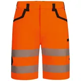 Elysee Warnschutz Stretch-Shorts *Rouen* 56 - orange/schwarz
