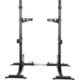 GORILLA SPORTS® Squat Rack Hantelständer Kniebeugenständer Hantelablage Fitness