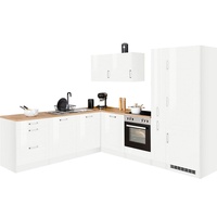 Held MÖBEL Winkelküche »Tinnum«, ohne E-Geräte, Stellbreite 240/270 cm weiß