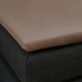 Formesse Bella Gracia Jersey 90 x 190 - 100 x 220 cm trüffel