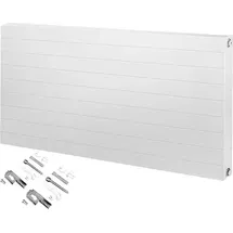 Purmo Flachheizkörper 500 x 1200 mm 1733 W weiß Mittelventil