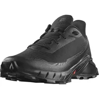 Salomon Alphacross 5 Herren Trail-Laufschuhe, Starker Grip, Anhaltender Komfort, Vielseitige Performance, Black, 45 1/3