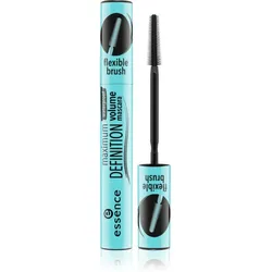essence Maximum DEFINITION Wasserbeständige Wimperntusche für mehr Volumen Farbton Black 8 ml