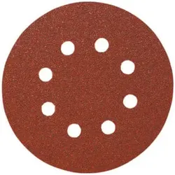 Starcke Papier-Klett-Schleifscheibe (A) Lochung 8fach,⌀ 125 mm, Körnung: 400