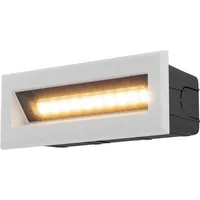 Maytoni Treppenleuchte Außenlampe Flurleuchte Leuchte IP65 LED Metall Weiss