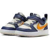 Nike Court Borough Low Recraft Kids Light Orewood Brown/Orange Peel/Midnight Navy 22
