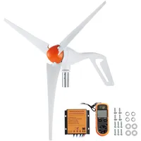 Vevor 500 W Windkraftanlage, 12 V Windgenerator, 3-Blatt-Windkraftgenerator mit