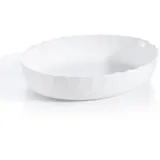 Luminarc Auflaufform Trianon 22 cm Oval Weiß
