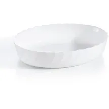Luminarc Auflaufform Trianon 22 cm Oval Weiß