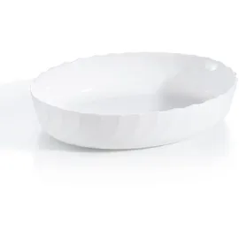 Luminarc Auflaufform Trianon 22 cm Oval Weiß