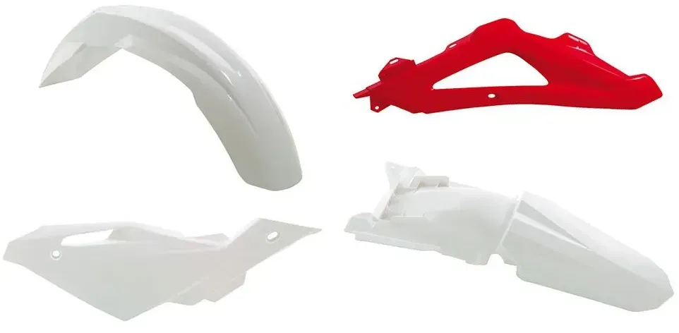 Rtech Husqvarna Tc 250 2009-2013 R-kithsq-oem-406 Plastikbausatz - White / Red - One Size
