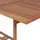 vidaXL Teak Gartentish 180 x 90 x 75 cm natur