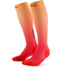 CEP Damen Run Edt. Gradient 5.0 Socken (Größe 41 , rot)