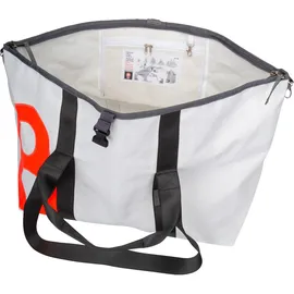 360 Grad Kutter XL Reisetasche weiß/orange 80 Liter