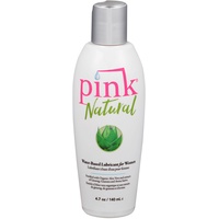 Pink Natural Gleitgel auf Wasserbasis 140 ml - Klar