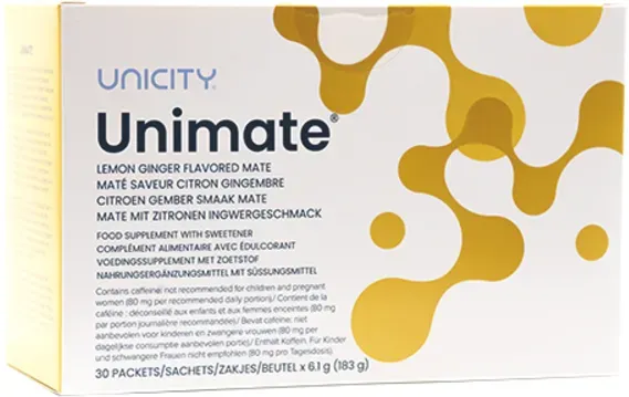 Unicity Unimate Lemon Ginger 30 Beutel