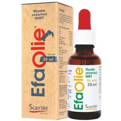 SCANVET Efa Olie orale Tropfen 30ml Omega-3 und Omega-6