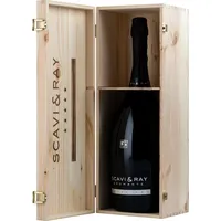 SCAVI & RAY Prosecco DOC Spumante Jeroboam 3,0l in edler Holzkiste - exklusives Prosecco-Geschenk, extra trocken, italienischer Schaumwein, 11% Vol. Alkohol