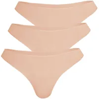 NINA VON C. String Secret 3 St. Beige 36
