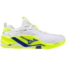 Mizuno Wave Stealth Neo 2 Herren Weiß/Lightning Yellow 45