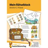 Hauschka-Verlag Mein Rätselblock Deutsch 2. Klasse