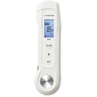 TROTEC Thermometer BP2F – Fleischthermometer Digital für Kochen – Messbereich -40 °C bis +200 °C, Infrarot bis +280 °C, IP65, LED-Lampe