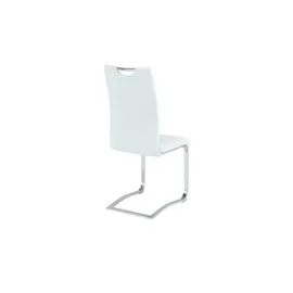Hela 4er Set Hela Freischwinger Flora Lederoptik Beige