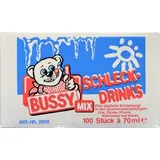 Bussy Wassereis zum Selbsteinfrieren Mix 100 Portionen x 70ml (7l)