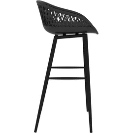 vidaXL 5-tlg. Bar-Set Schwarz