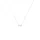 Elli DIAMONDS Halskette Infinity Diamant Brillantschliff (0,015 ct) 925 Sterling Silber