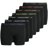 JACK & JONES Basic Plus Boxershorts 7 Einheiten Black 5XL