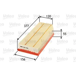 Luftfilter VALEO 585066 für Mercedes-Benz E