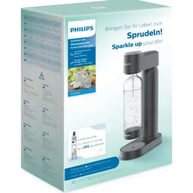 Philips ADD4901BK/10 schwarz + PET-Flasche + Zylinder