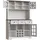 modfu Hochschrank mit Smart LED Beleuchtung 120 x 40 x 180 Weiß